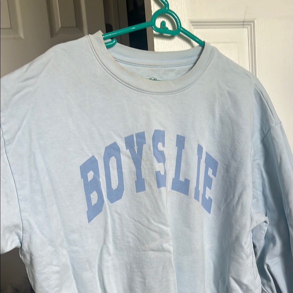 Boys Lie Blue Long Sleeve Crew Neck